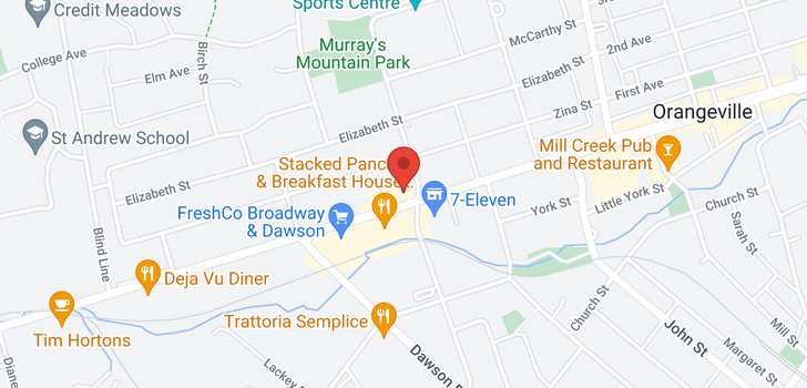 map of 279 BROADWAY AVE